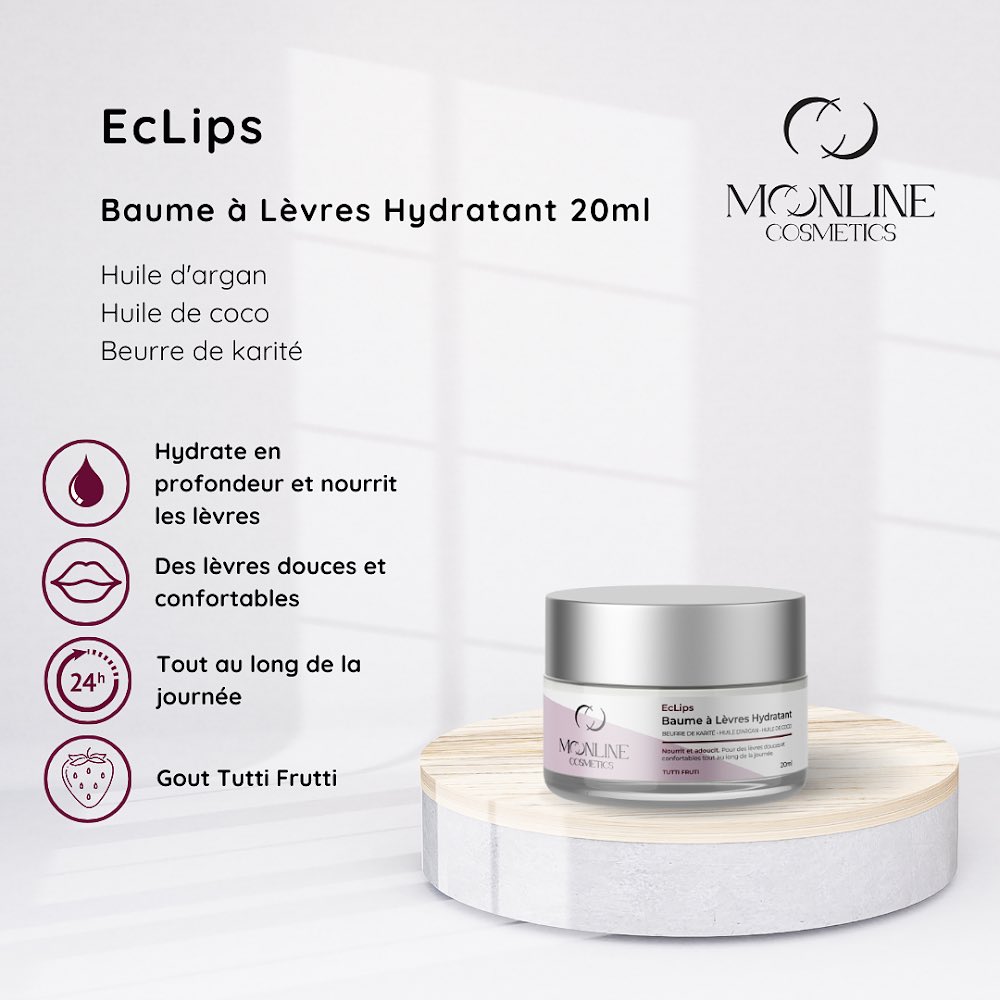 EcLips - Baume à Lèvres Hydratant 20ml